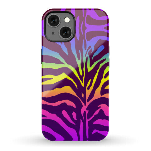 Rainbow Zebra Phone Case